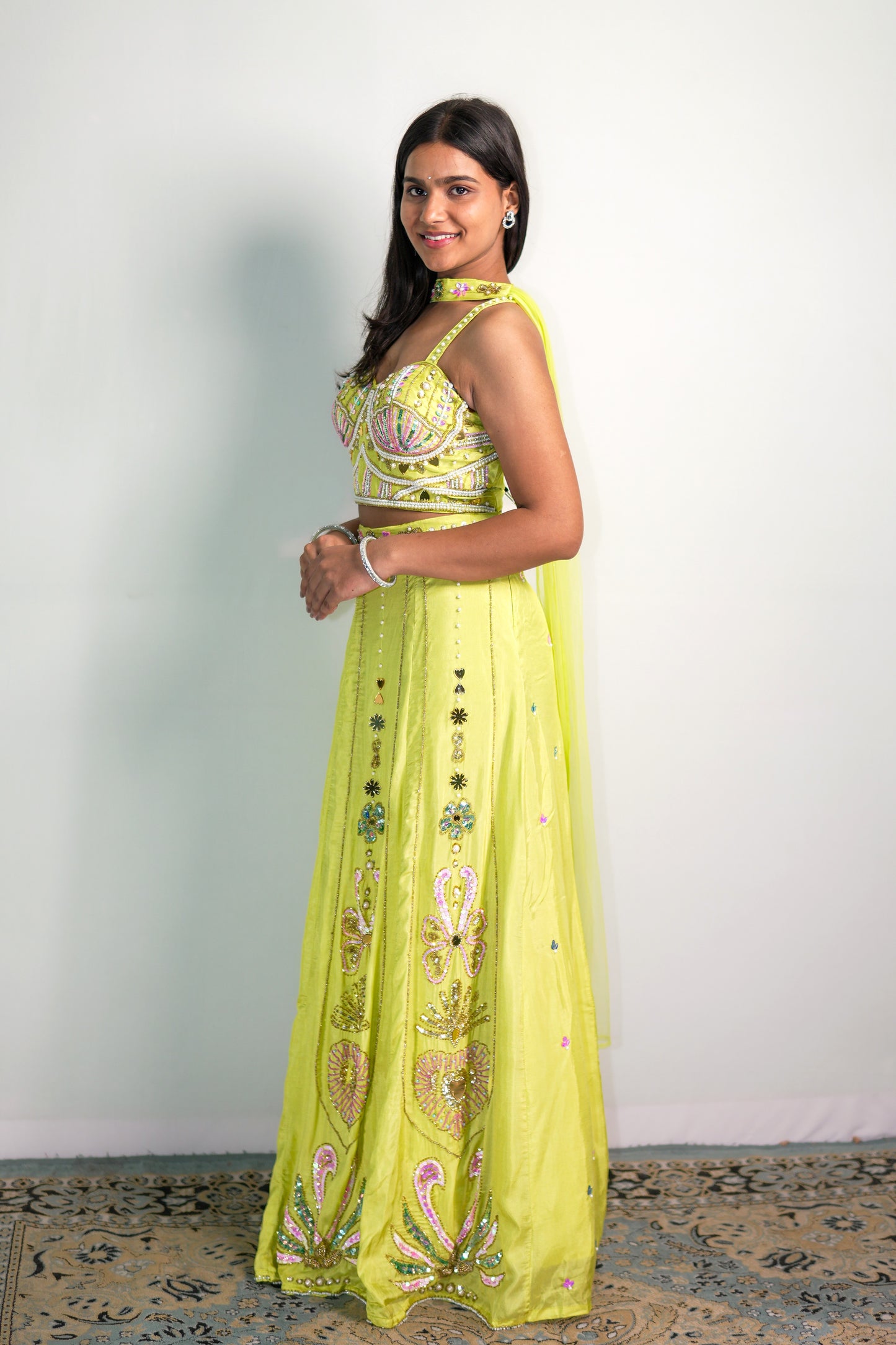 Marigold Reverie Lehenga Set