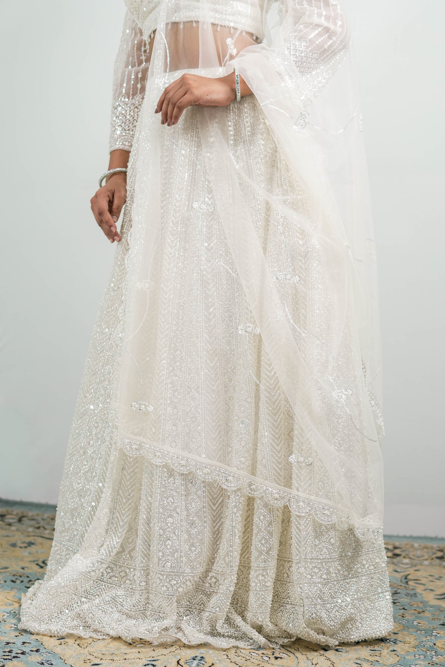 Elara Embroidered Lehenga Set
