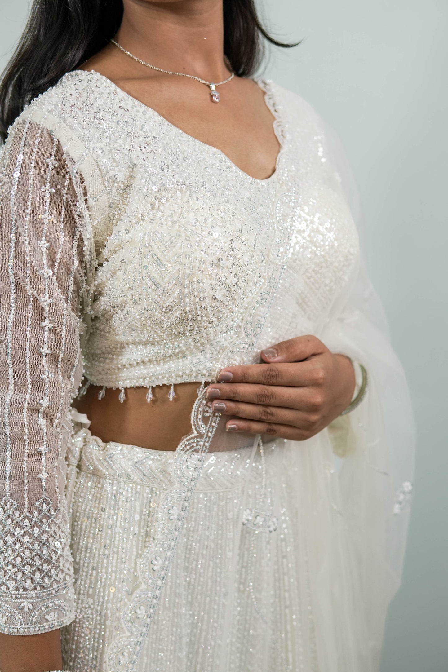 Elara Embroidered Lehenga Set
