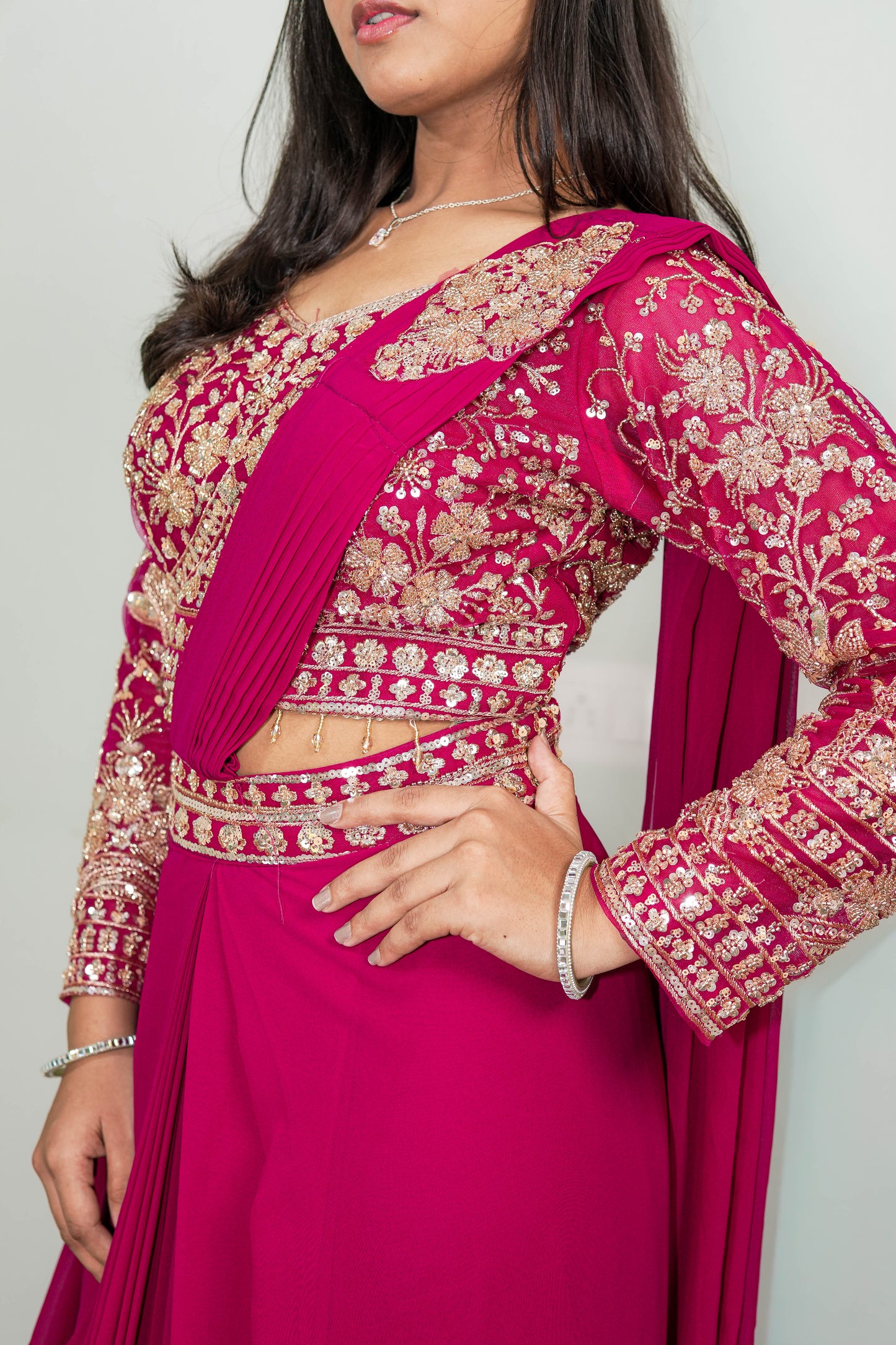 Aurelia Pre-Draped Saree
