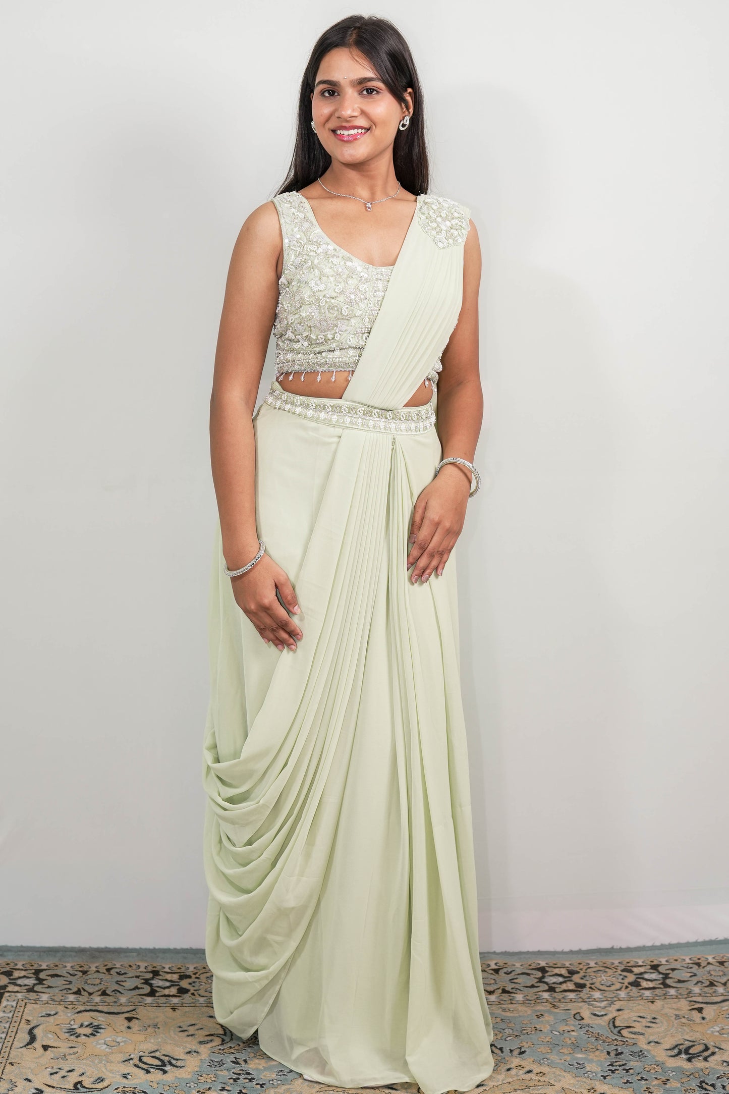 Seraphine Pre-Draped Saree