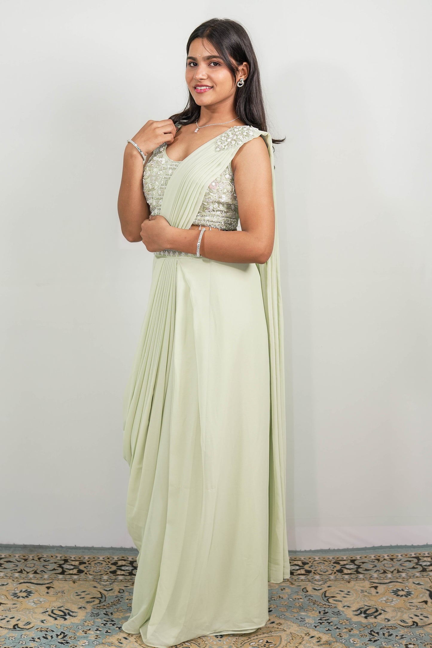 Seraphine Pre-Draped Saree