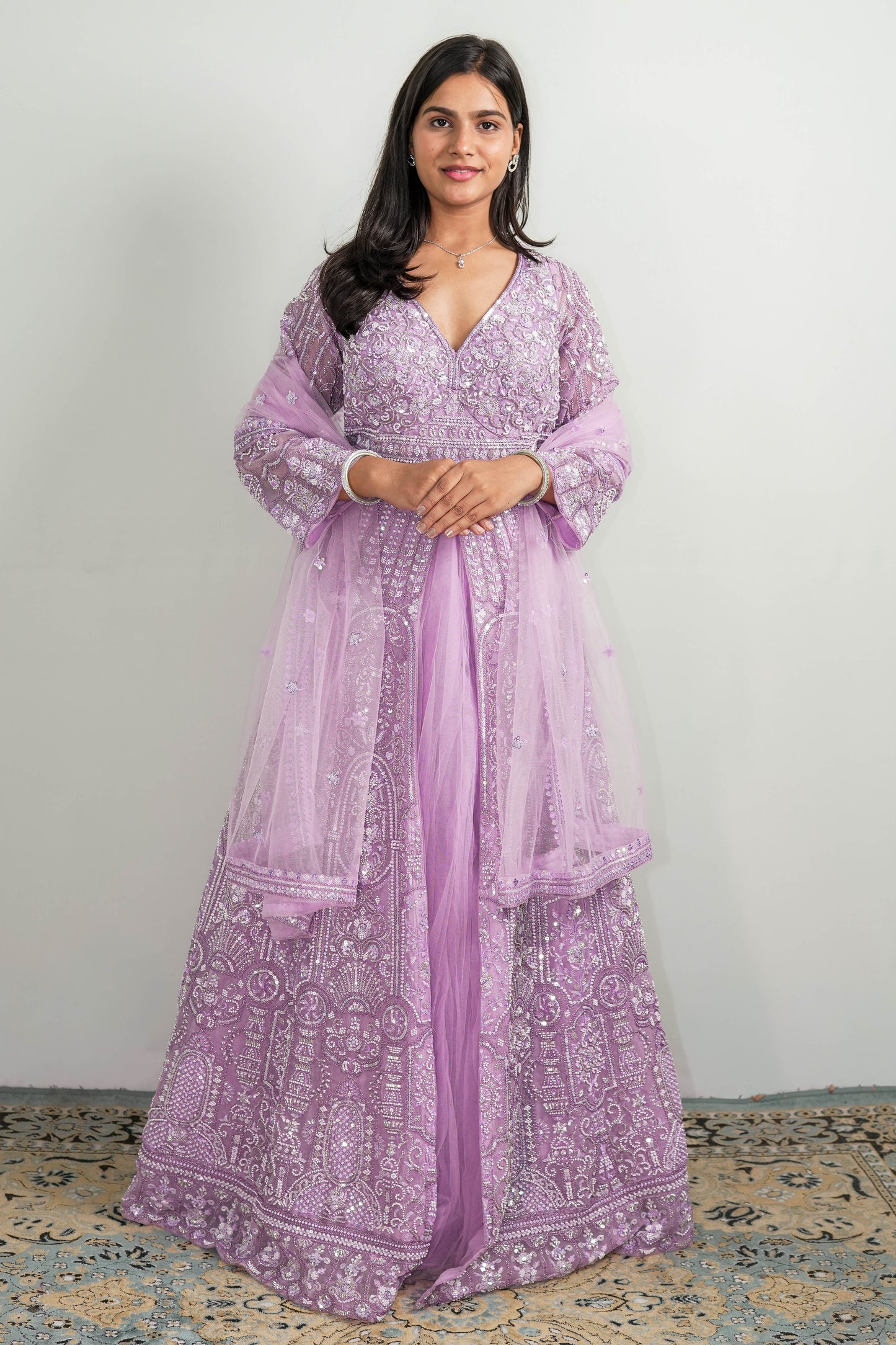 Aaira Embroidered Anarkali Set