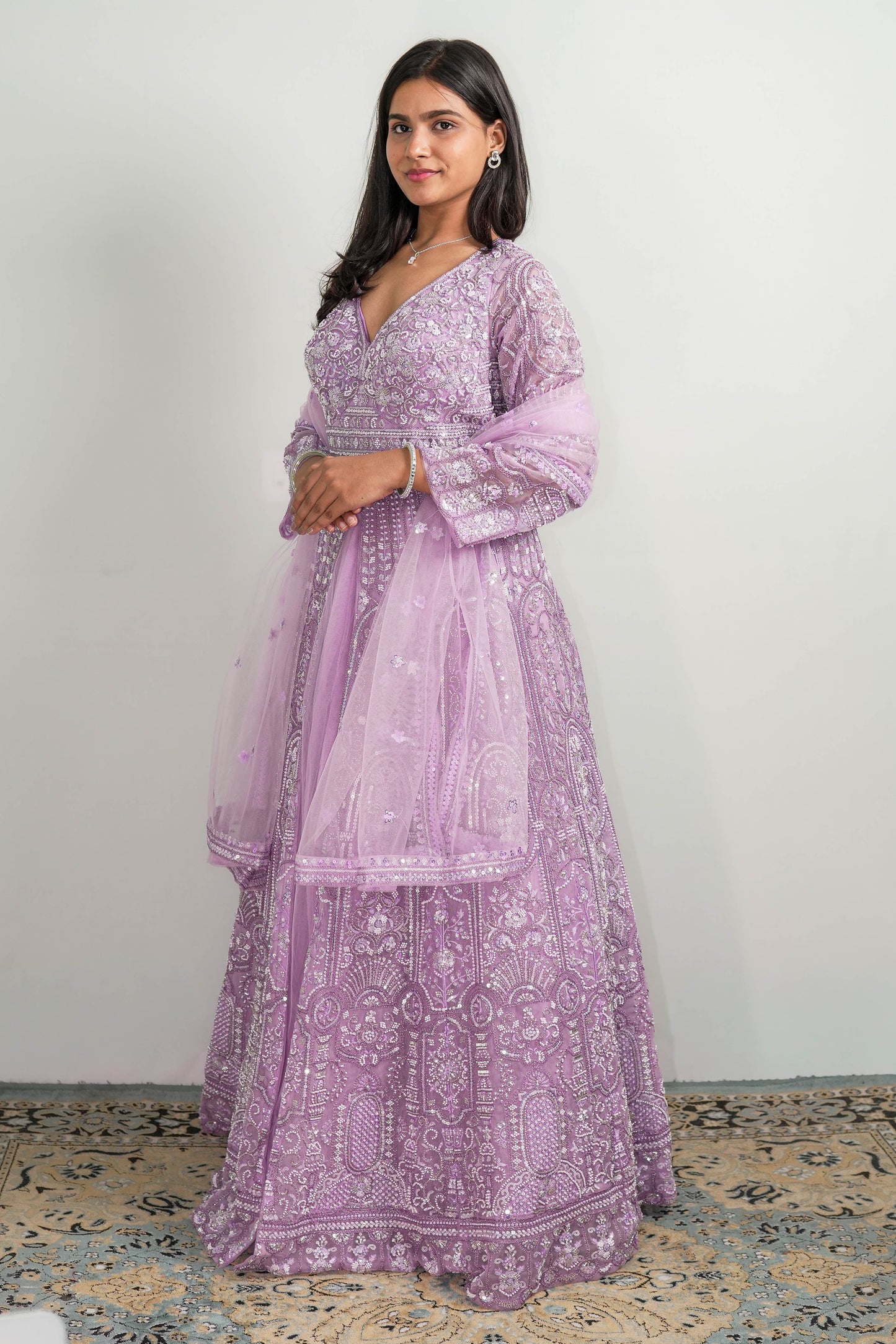 Aaira Embroidered Anarkali Set