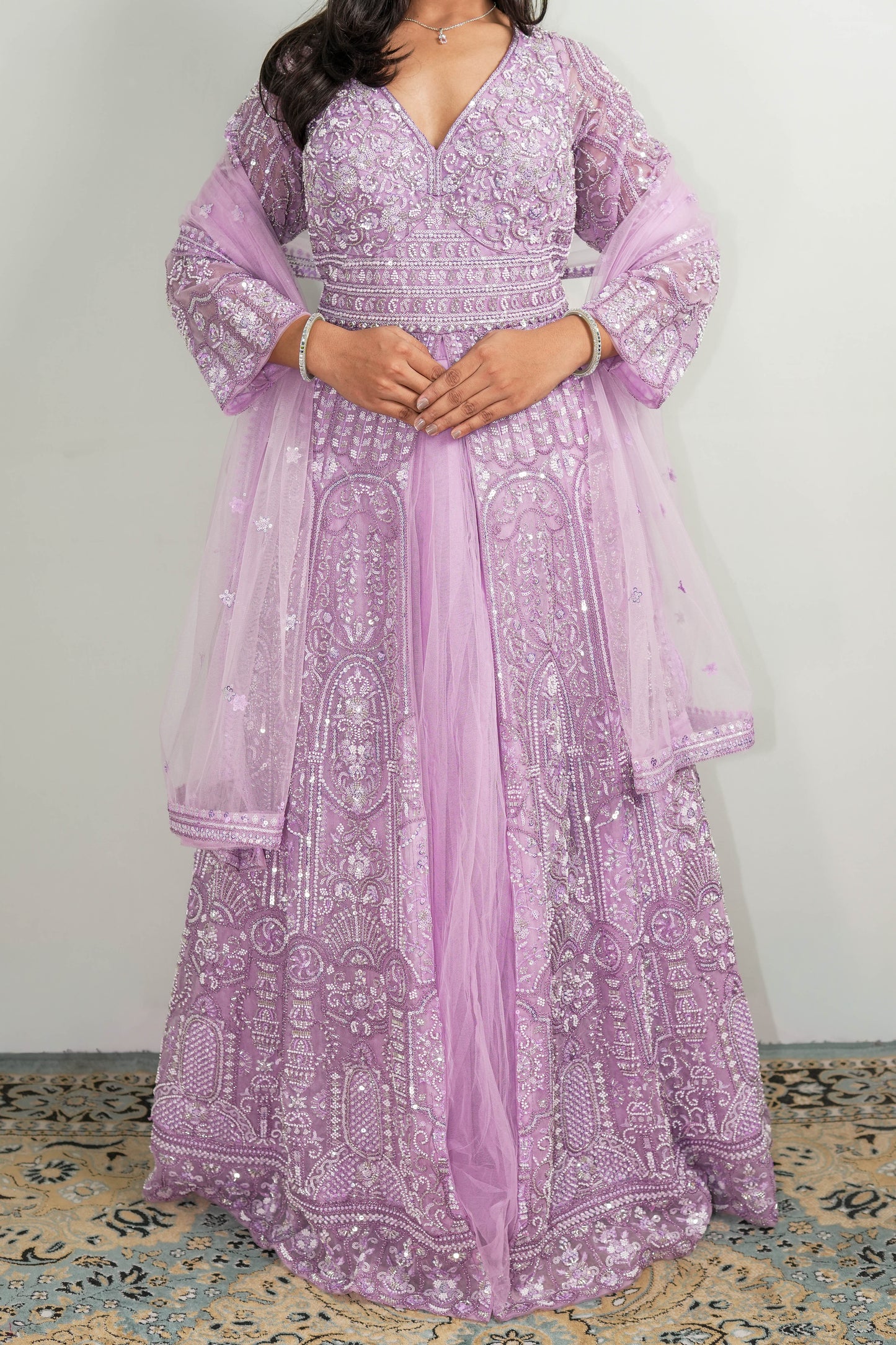 Aaira Embroidered Anarkali Set
