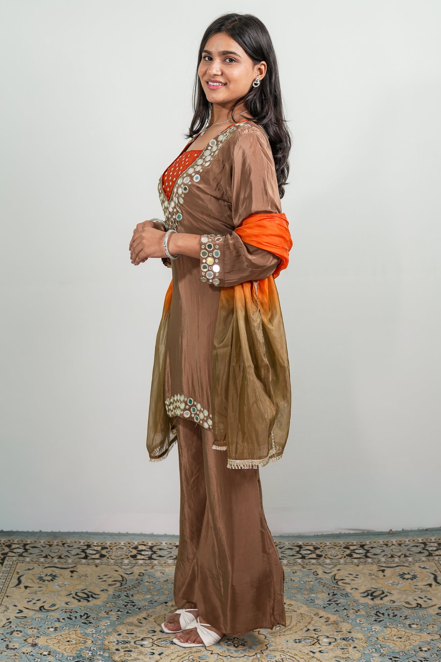 Amber Mirror Palazzo Set