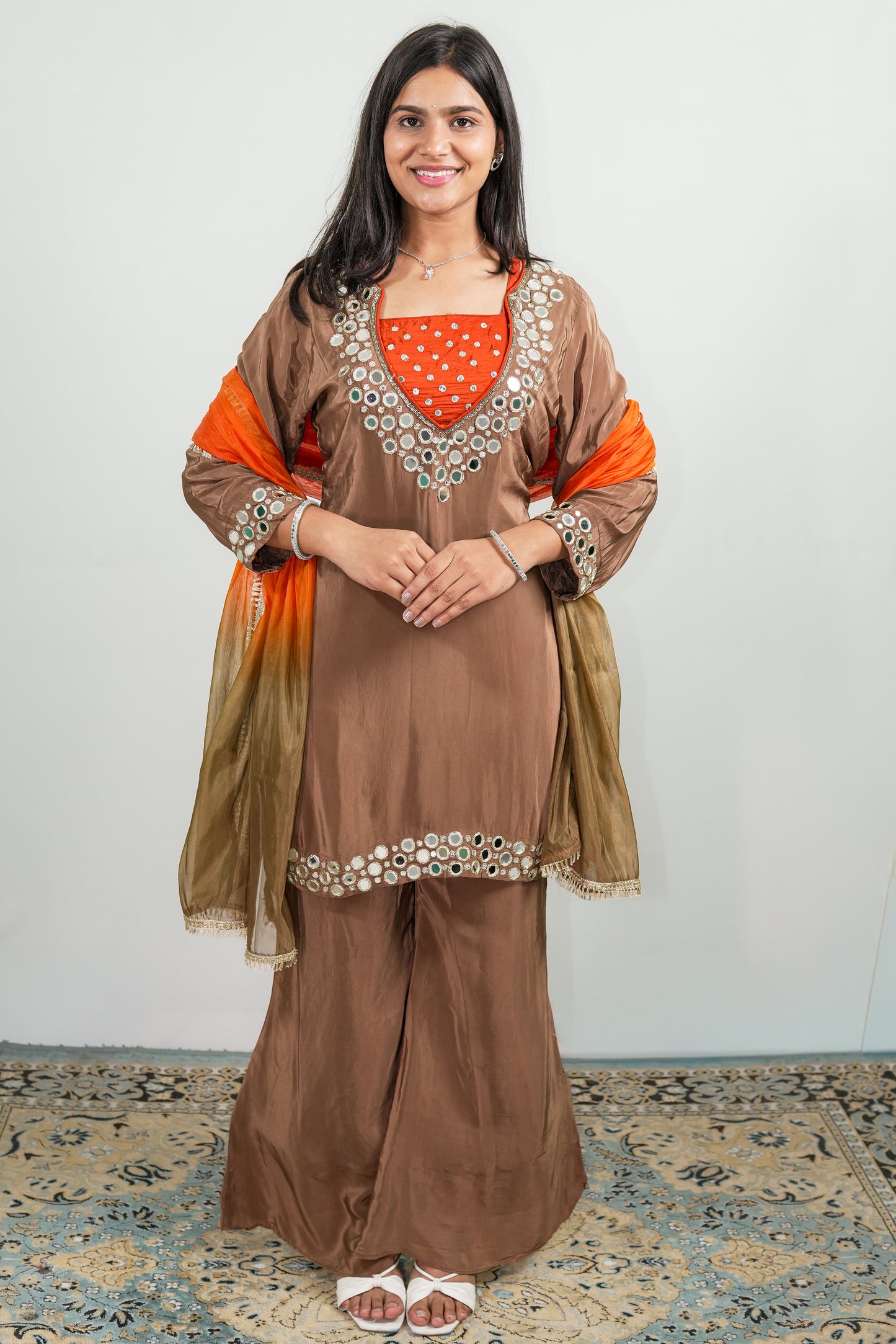 Amber Mirror Palazzo Set